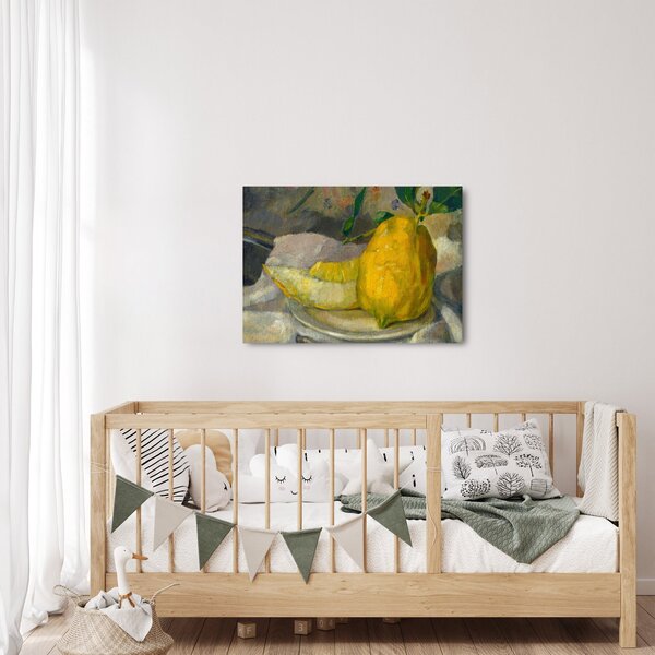Obraz - French 19th Century, Melon and Lemon, reprodukce (70x50 cm)