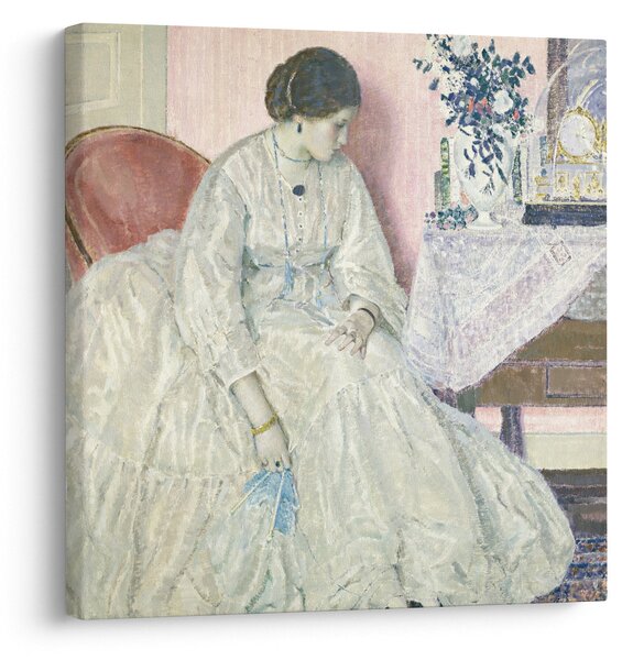 Obraz - Frederick Carl Frieseke, Memories, reprodukce (30x30 cm)