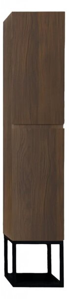 Koupelnová skříňka vysoká SAT B-Way 30x133x35 cm ořech mat BWAY35NUTF