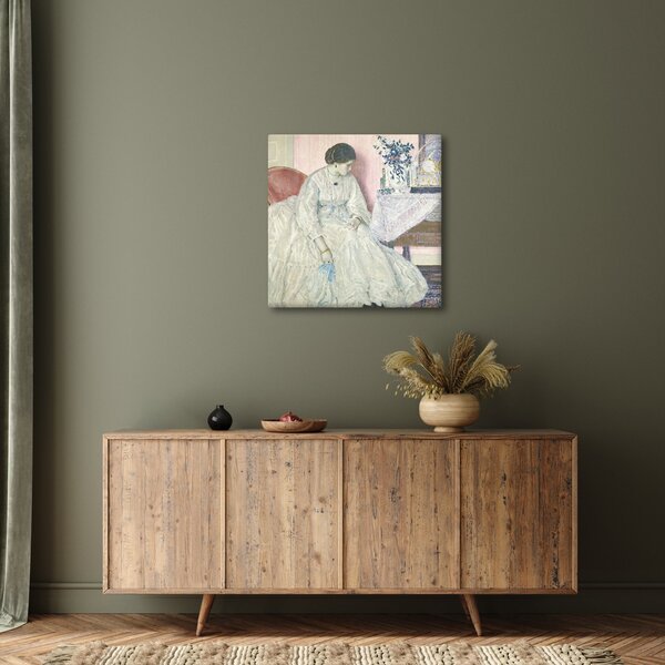 Obraz - Frederick Carl Frieseke, Memories, reprodukce (30x30 cm)