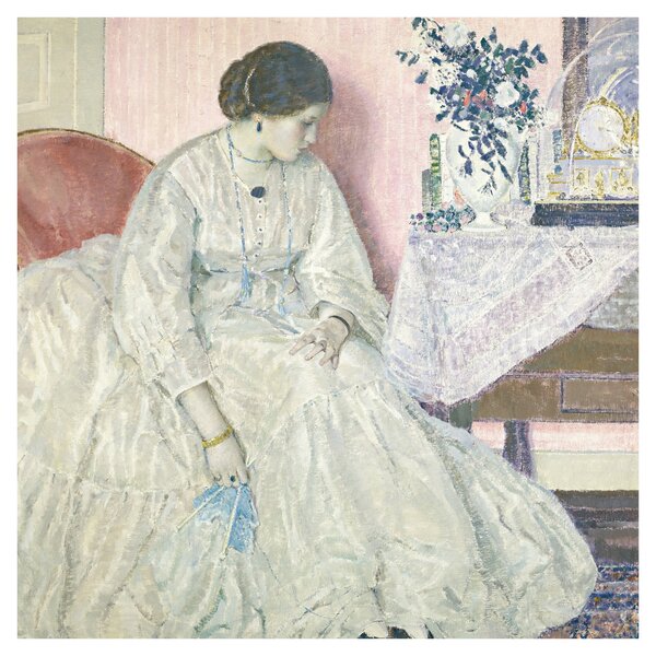 Obraz - Frederick Carl Frieseke, Memories, reprodukce (30x30 cm)