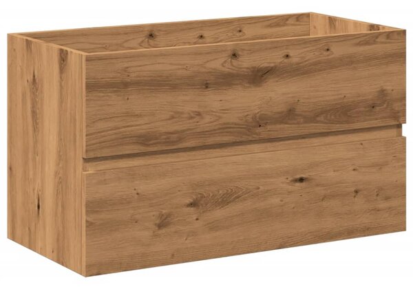 Skříňka se zápustným umyvadlem dub artisan 3328924