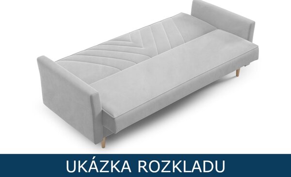 Rozkládací pohovka Gandia - Kronos 01 Barva nožiček: Buk přírodní