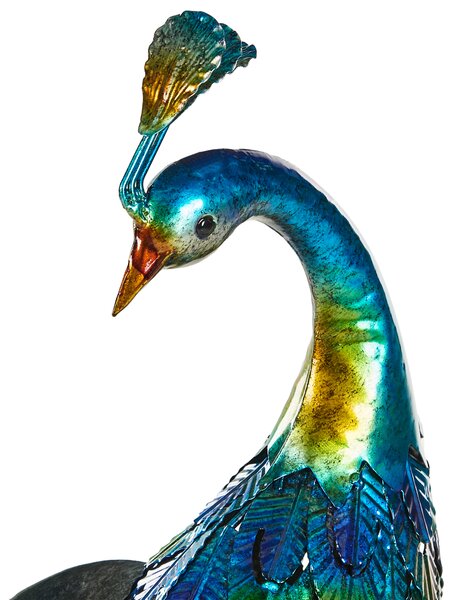 Zahradní socha PEACOCK Modrá