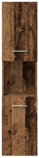 4dílná koupelnová sestava old wood kompozitní dřevo 3328915