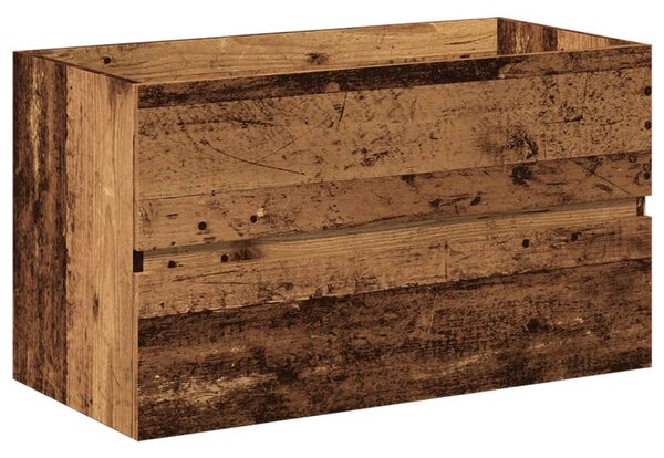 Skříňka se zápustným umyvadlem old wood 3328923