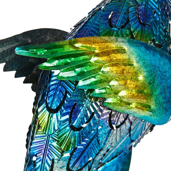 Zahradní socha PEACOCK Modrá