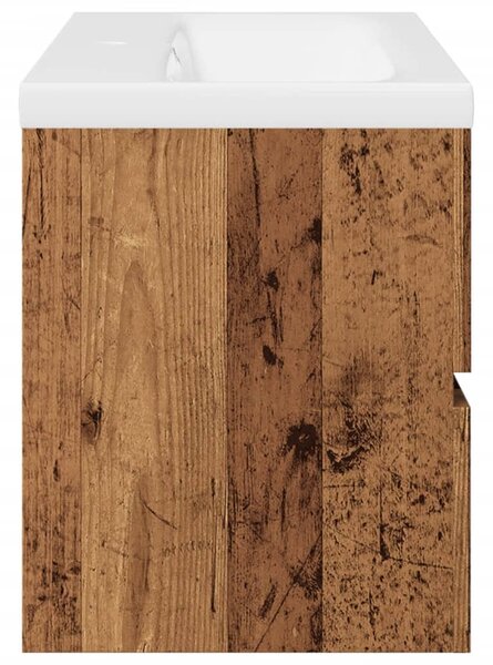 Skříňka se zápustným umyvadlem old wood 3328923