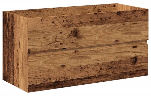 Skříňka se zápustným umyvadlem old wood 3328925