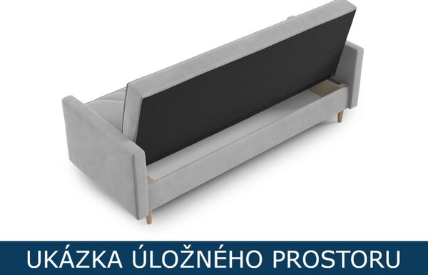 Rozkládací pohovka Gandia - Kronos 01 Barva nožiček: Buk přírodní