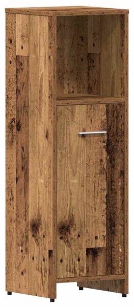 4dílná koupelnová sestava old wood kompozitní dřevo 3328941