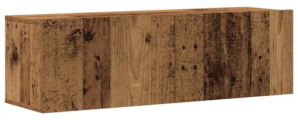 Nástěnné TV skříňky 6 ks Old Wood kompozitní 3328969