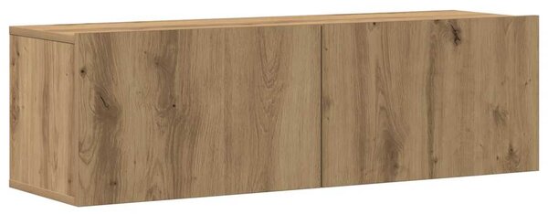 Sada 6 kusů nástěnné TV skříňka dub artisan kompozitní dřevo 3329142