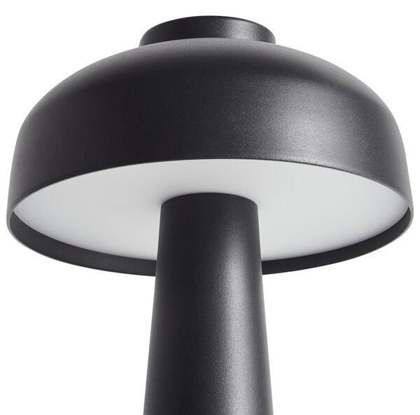 LED bezdrátová stolní lampa AGUSAN se stmívačem Kov Černá