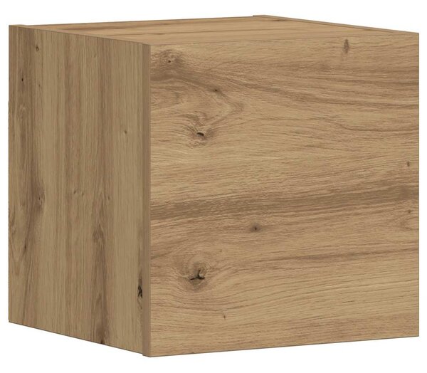 Nástěnné TV skříňky 3 ks dub artisan kompozitní 3328962