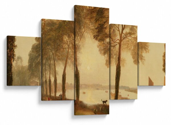 Obraz - Joseph Mallord William Turner, Mortlake Terrace, reprodukce (125x70 cm)