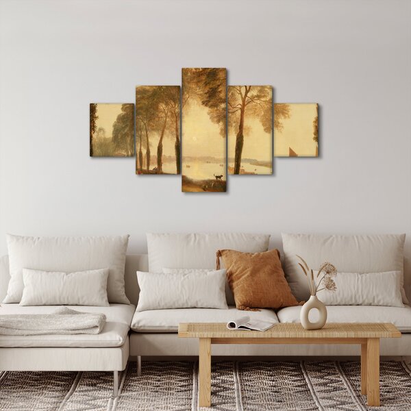 Obraz - Joseph Mallord William Turner, Mortlake Terrace, reprodukce (125x70 cm)