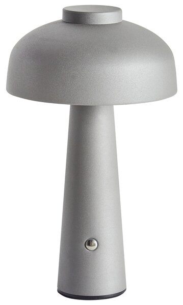 LED bezdrátová stolní lampa AGUSAN se stmívačem Kov Šedá