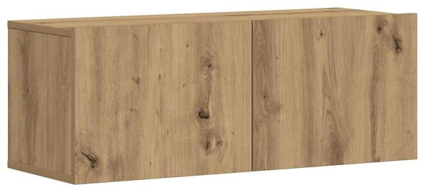 Nástěnné TV skříňky 3 ks dub artisan kompozitní 3328958