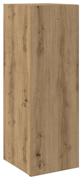Nástěnné TV skříňky 3 ks dub artisan kompozitní 3328964