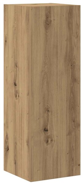 Sada 5 kusů nástěnné TV skříňka dub artisan kompozitní dřevo 3329194