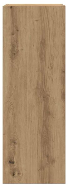 Sada 8 kusů nástěnné TV skříňka dub artisan kompozitní dřevo 3329148