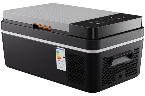 Outsunny kompresorová lednička 20 l, -20 °C až 20 °C, přenosná, ovládání přes aplikaci, LED, USB, ochrana baterie, 12/24 V & 100–240 V AC | Aosom