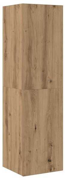 Sada 7 kusů nástěnné TV skříňka dub artisan kompozitní dřevo 3329214