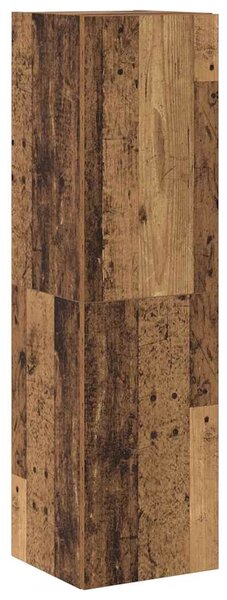 Nástěnné TV skříňky 6 ks Old Wood kompozitní 3328987