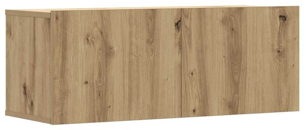 Sada 6 kusů nástěnné TV skříňka dub artisan kompozitní dřevo 3328990