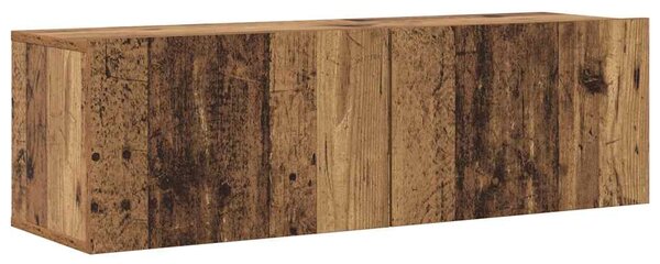 Nástěnné TV skříňky 6 ks Old Wood kompozitní 3328987