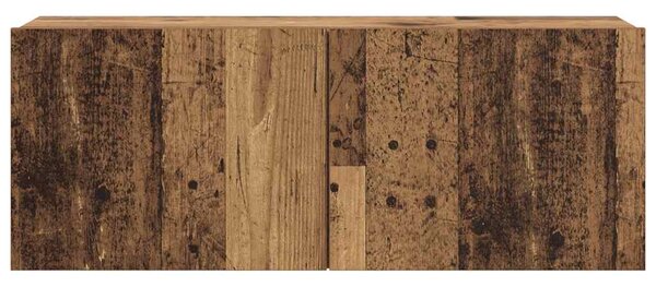 Nástěnné TV skříňky 6 ks Old Wood kompozitní 3328985