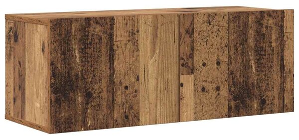 Nástěnné TV skříňky 6 ks Old Wood kompozitní 3328985