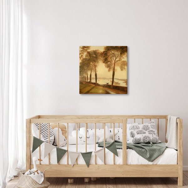 Obraz - Joseph Mallord William Turner, Mortlake Terrace, reprodukce (30x30 cm)