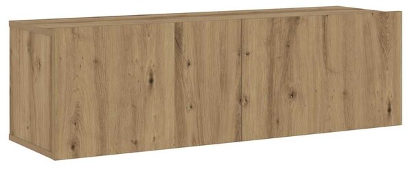 Nástěnné TV skříňky 3 ks dub artisan kompozitní 3328984