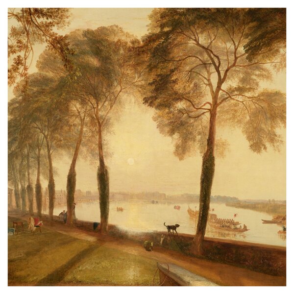 Obraz - Joseph Mallord William Turner, Mortlake Terrace, reprodukce (30x30 cm)