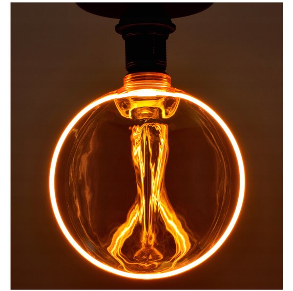 ECOLIGHT Dekorativní LED žárovka E27 4W 200lm G188 Amber Retro - řada ZERO