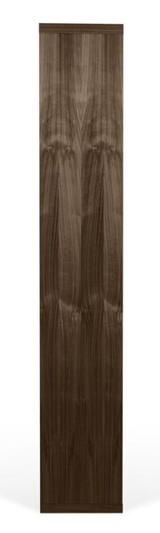 Hnědá knihovna v dekoru ořechu 150x198 cm Berlin – TemaHome