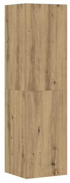 Sada 5 kusů nástěnné TV skříňka dub artisan kompozitní dřevo 3329000