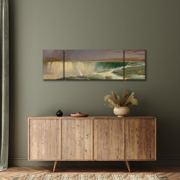 Obraz - Frederic Edwin Church, Niagara, reprodukce (170x50 cm)