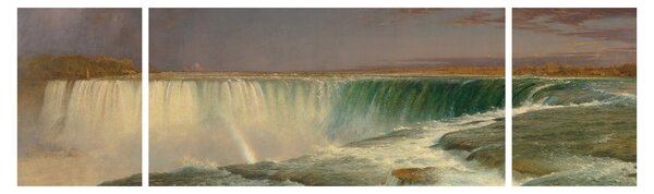 Obraz - Frederic Edwin Church, Niagara, reprodukce (170x50 cm)