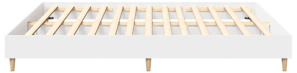 Rám postele bez matrace bílý 180x200cm Dřevěné konstrukce 3329021