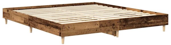 Rám postele bez matrace Staré dřevo 180x200cm Technické dřevo 3329028