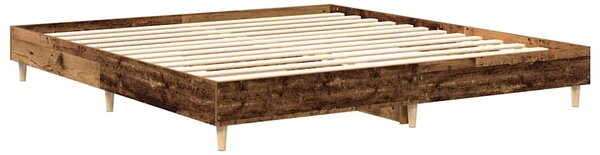 Rám postele bez matrace Staré dřevo 180x200cm Technické dřevo 3329028