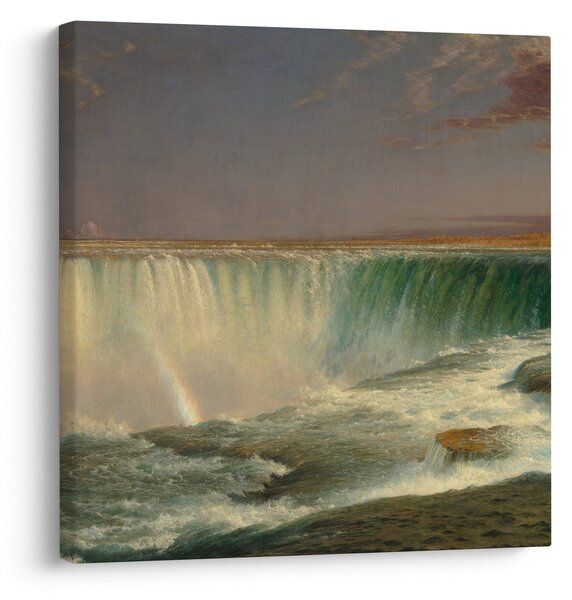 Obraz - Frederic Edwin Church, Niagara, reprodukce (30x30 cm)