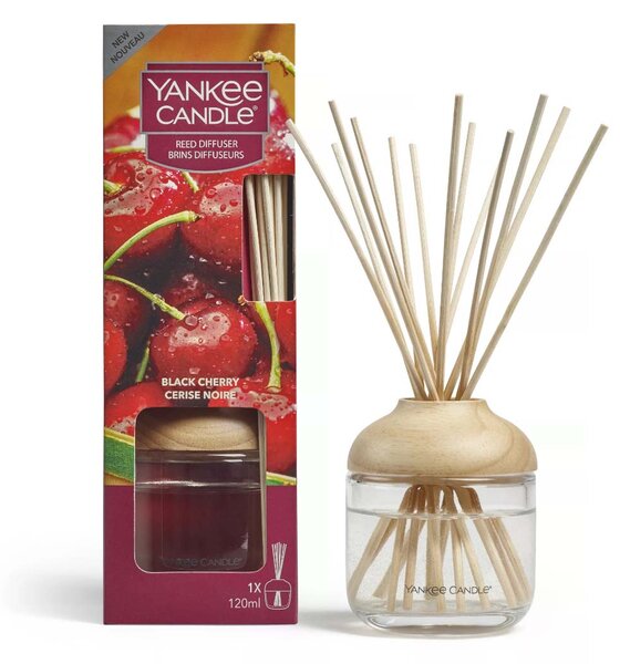 Yankee Candle - aroma difuzér Black Cherry (Zralé třešně) 120 ml