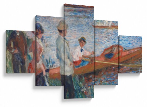 Obraz - Auguste Renoir, Oarsmen at Chatou, reprodukce (125x70 cm)