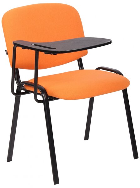 Židle Ken se skládacím stolkem - oranžová