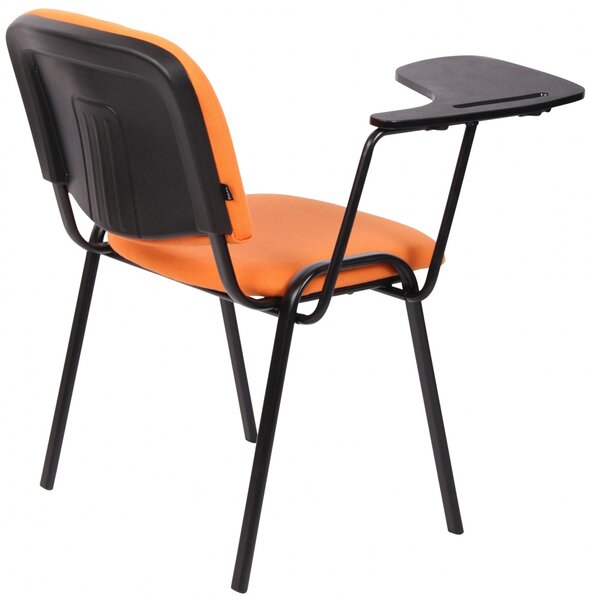 Židle Ken se skládacím stolkem - oranžová