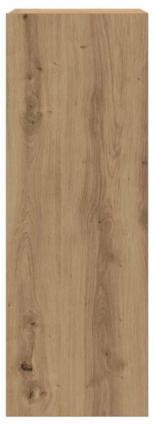 Sada 4 kusů nástěnné TV skříňka dub artisan kompozitní dřevo 3329154